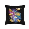 Burrito Pizza and Taco Cat in Space - Tacocat Tee