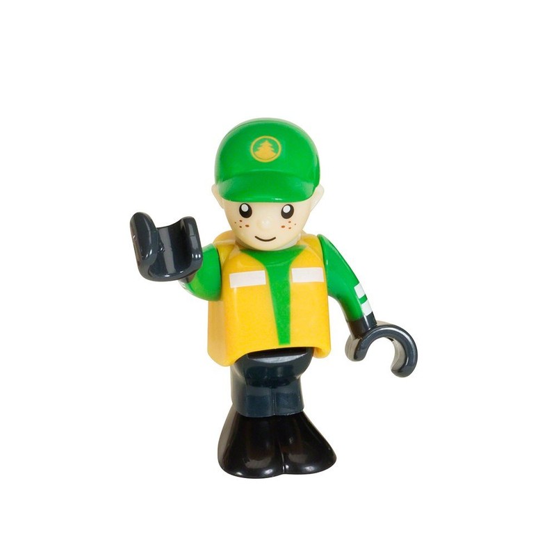 BRIO 33798 - Waldarbeiter Quad, bunt