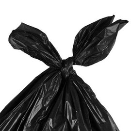 20 Lakeland Tie Top Large Dustbin Liners – Black Bags 110L
