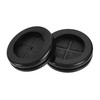 sourcing map Pack of 4 Rubber Grommets Round Double Sided