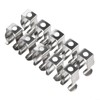 Stainless Steel Spring Clamps 10 Pack Heavy Duty Tool Storage