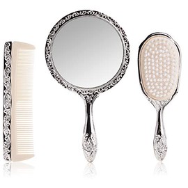 Harry D Koenig Dresser Set Silver Plated, 1-Count