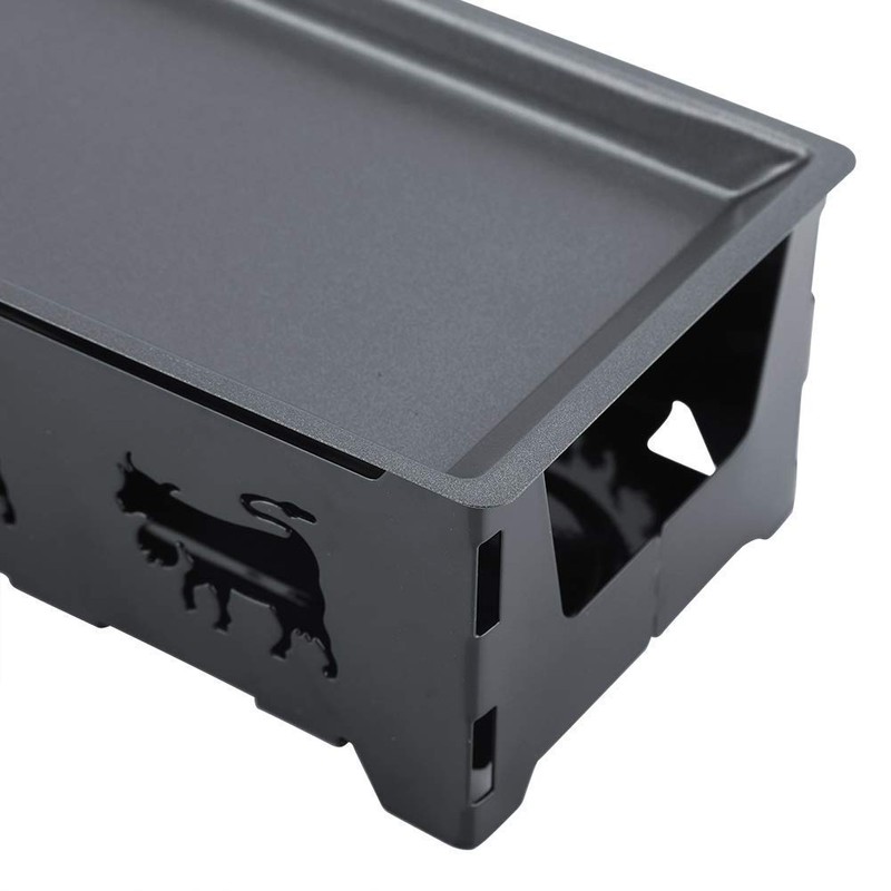 Cheese Raclette, Portable Foldable Non-Stick Cheese Rotaster Baking Tray Candlelight