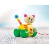 Selecta Hanna Hoppel 62023 Rabbit Pull-Along Toy, 12 cm