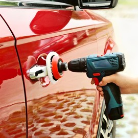 29Pcs Polishing Pads Set 1/2/3Inch Anti-scratch Buffing Pad Washable Reusable Polishing Sponge Woolen Car Polisher Drill Attachment Accessories for Car Sanding Waxing Sealing