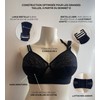 Playtex Bra Woman Cross Your Heart Lace 0165 x1, Black,