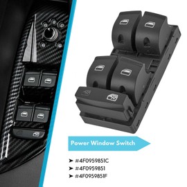 Twowinds - 4F0959851F Power Window Switch A3 A6 Q7