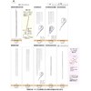 TOHO Bead Needle Set, 6-13-1, 1 Set