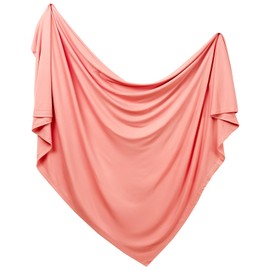 PurComfy Supersoft Swaddle Blanket, Premium Bamboo Viscose Baby swaddling Blankets for Newborns, Lightweight & Breathable Swaddle Blankets for Boys and Girls, 47” x 47”, Neutral Baby Essentials