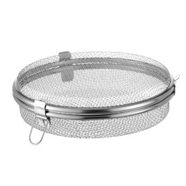 Peosaard Dishwasher Basket for Small Items Stainless Steel 3 Buckles Dishwasher Basket with Fine Mesh Odor-Free Round Scratchproof Draining Dishwasher Baskets