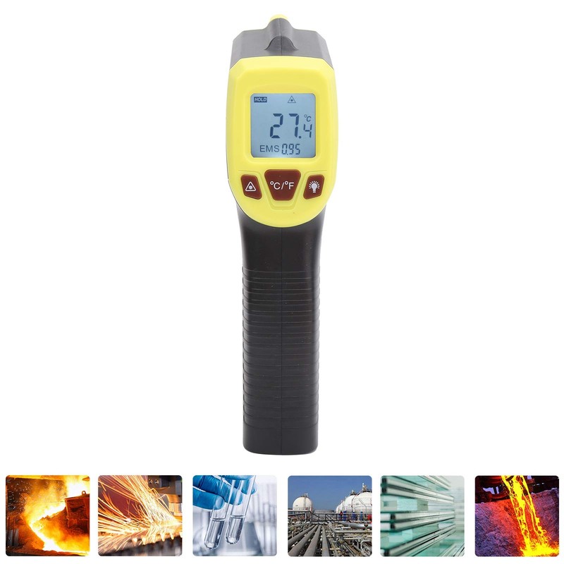Infrared Thermometer, -50℃ to 600℃ Non Contact Digital Temperature Gun