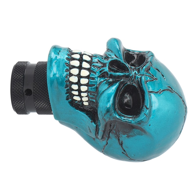 Skull Gear Shift Head Resin Shifter Knob Car Transmission Shifting