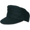 Mil-Tec M43 Mountain Cap Moleskin Black, black