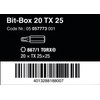 Bit-Box 20 TX 25, 20 Pieces