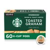 Starbucks K-Cup Coffee Pods, Flavored Hot or Iced Coffee, Toasted
