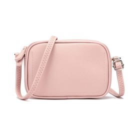 NAOYQ Damen Handy umhängetasche citytasche Crossbody Tasche Schultertasche für Frauen Schlichte Handtasche schwarz umhängen Handytasche zum umhängen Phone kleine Taschen rosa