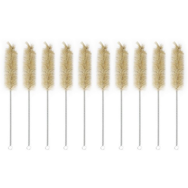 XCD Tube Brushes, 10 Pack Radial Tufted End Bristle Brushes