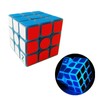 AMAZA 3x3 Fluorescent Speed Cube 3x3x3 Glow in Dark Luminous