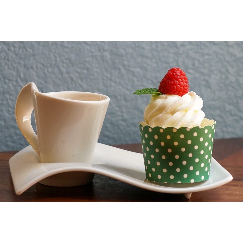 BAKE-IN-CUP 50-Pack Paper Baking Cups, Greaseproof Disposable Cupcake Muffin Liners