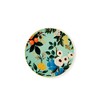 Excelsa Flowers Frida Coaster, Ceramic Dolomite and Cork, 16 x