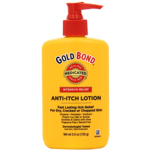 Gold Bond Anti Itch Lotion 5.5oz, Bottles (Pack of 2)