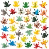 HTZNHXT 72Pcs Plastic Frogs Toy for Kids, Small Realistic Frog
