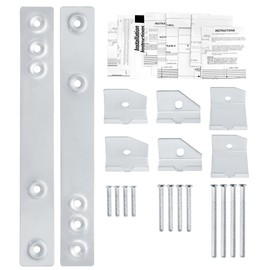 BigHead WX4-A019 JXA019K Microwave Under Cabinet Mounting Kit Replacement for GE Microwave Ovens AP3205226 774279 PS311867- Microwave Mount Bracket for Hanging an Over-The-Range Microwave Oven