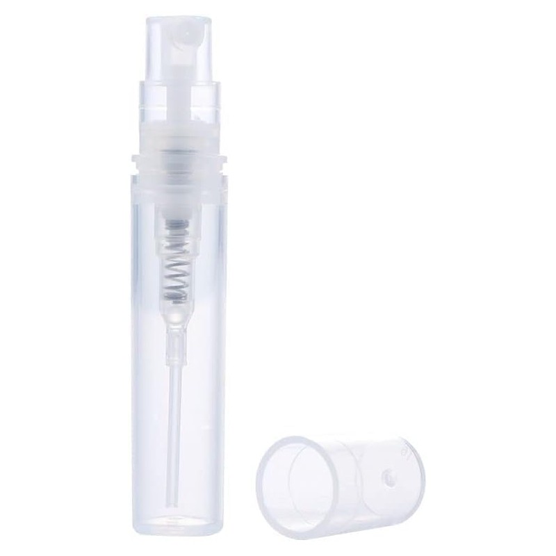 5Pcs White Mini Perfume Bottle,Protable Liquid Container Atomizer Bottles Plastic