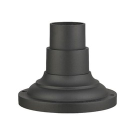 Livex 78216-14 Pier Mount Adapter, Textured Black