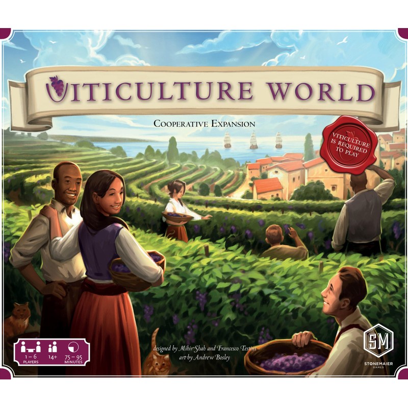 Stonemaier Games: Viticulture World: Cooperative Expansion | Add to Viticulture