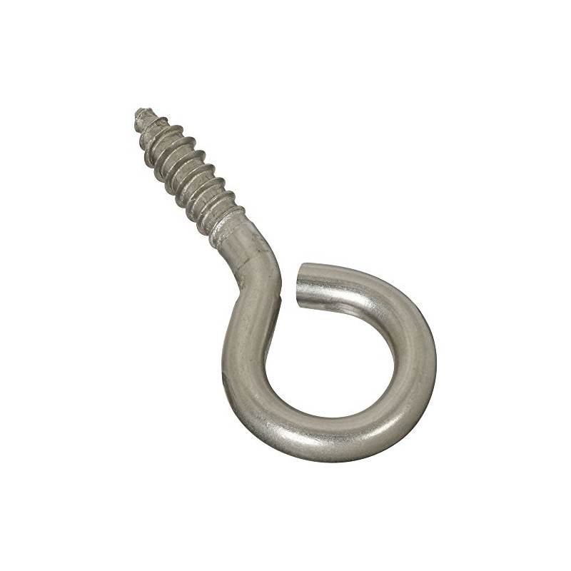 National Hardware N220-459 2016BC Screw Eye in Stainless Steel,#2, 2-5/8"