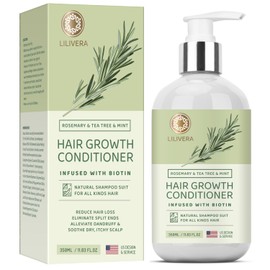 Lilivera Rosemary Hair Growth Conditioner, 11.8 Fl Oz (Pack of 1), white1