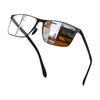 UXAOSVME Progressive Multifocus Reading Glasses Anti Blue Light Photochromic/Bifocal Reading
