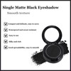 Matte Black Single Eyeshadow - Pressed Fine Powder for High