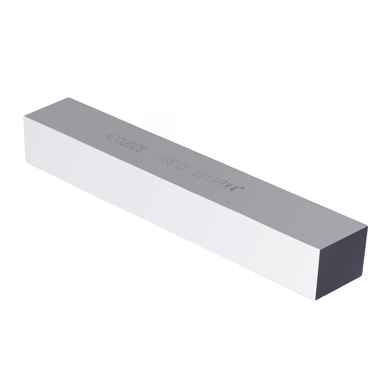 Accusize Industrial Tools 1/2 x 1/2 x 4 in. (Width