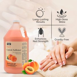 PRO NAIL Cuticle Remover - 128 Oz, Softens & Nourishes Nails, Infused with Panthenol, Collagen, Vitamins & Oils