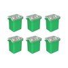 Gebildet 6 Pieces 12V-24V Automotive Low Profile Jcase Box Shaped