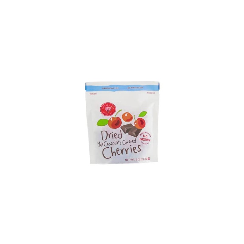 Milk Chocolate Covered Dried Cherries (Case of 12 - 6oz