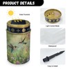 Uorisanigo Green Hummingbird Solar Memorial Lights for Graves Cemetery Flameless