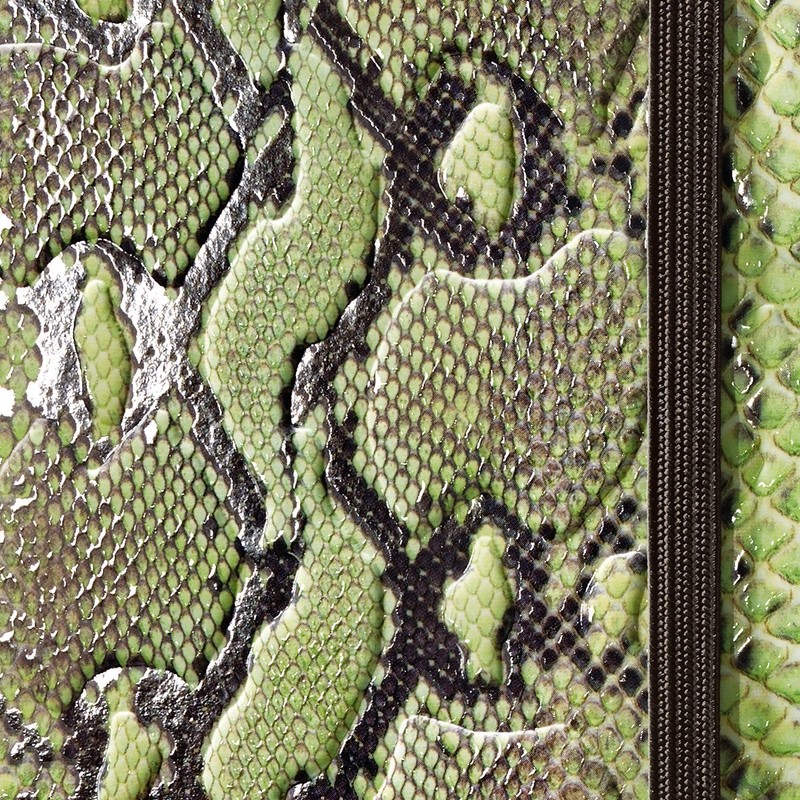 Sigel CO556 Notizbuch, Design Python, ca. A6, Dot-Lineatur (punktkariert), Hardcover,