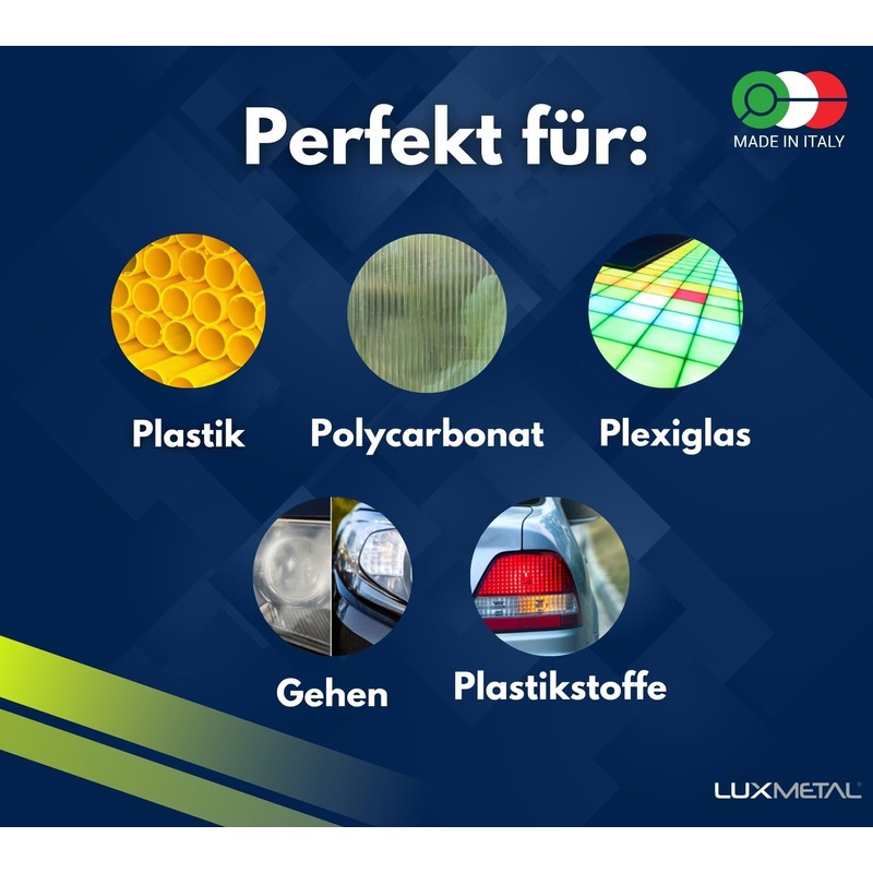Lux Metal Sanding paste for plastic PL2 150g S. Fine