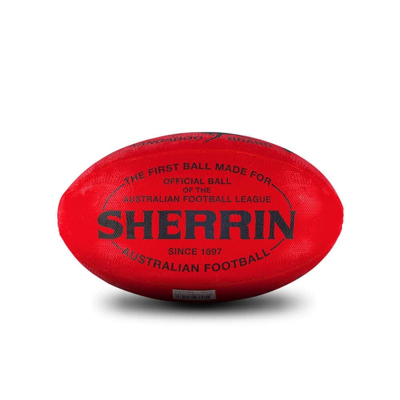 Sherrin KB Synthetic Football Red Size 1