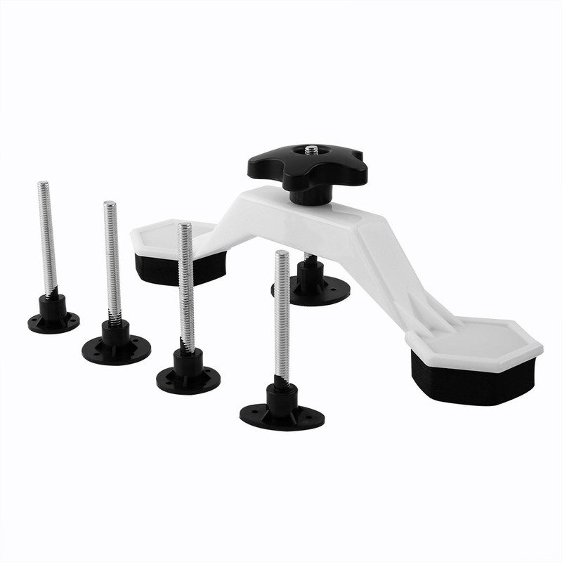 Qiilu Auto Dent Puller Kit Adjustable Dent Remover Tools Paintless