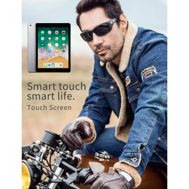 YISEVEN Men's Winter Shearling Sheepskin Leather Gloves Lambskin Thick Fur Warm Wool Lined for Cold Weather Dress Driving Work, Chapped Coffee Size Medium