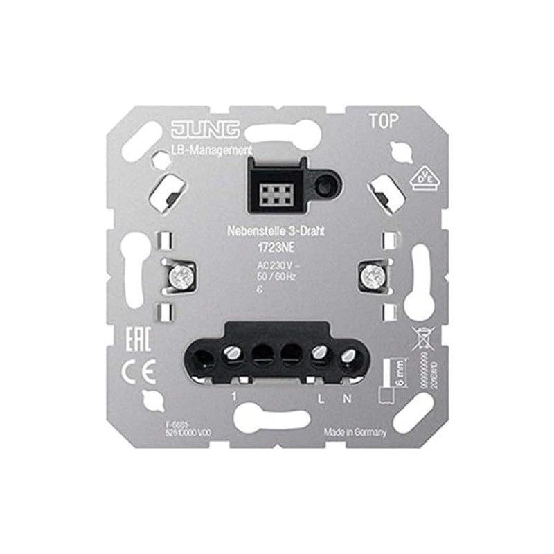 Jung Extension 1723 NE 3-Wire Electronic Switch 4011377166950
