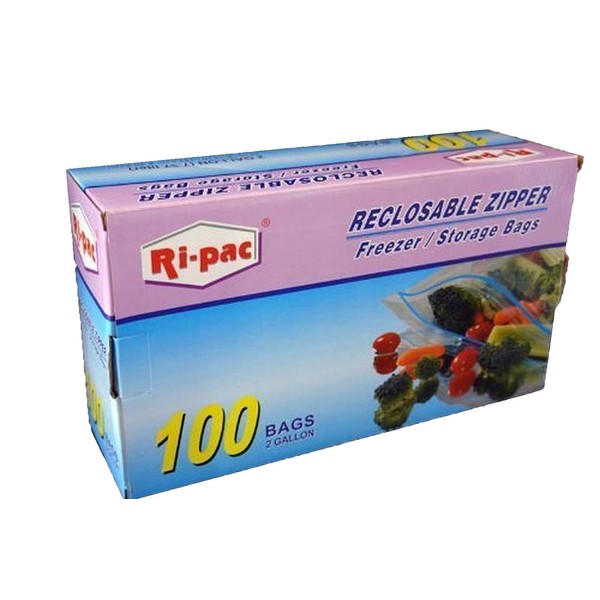 Resealable Plastic Bags, Clear Storage Bag (13 x 16 In,
