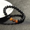 Yadoca 8 mm Bracelets for Men Women Tiger Eye Stone
