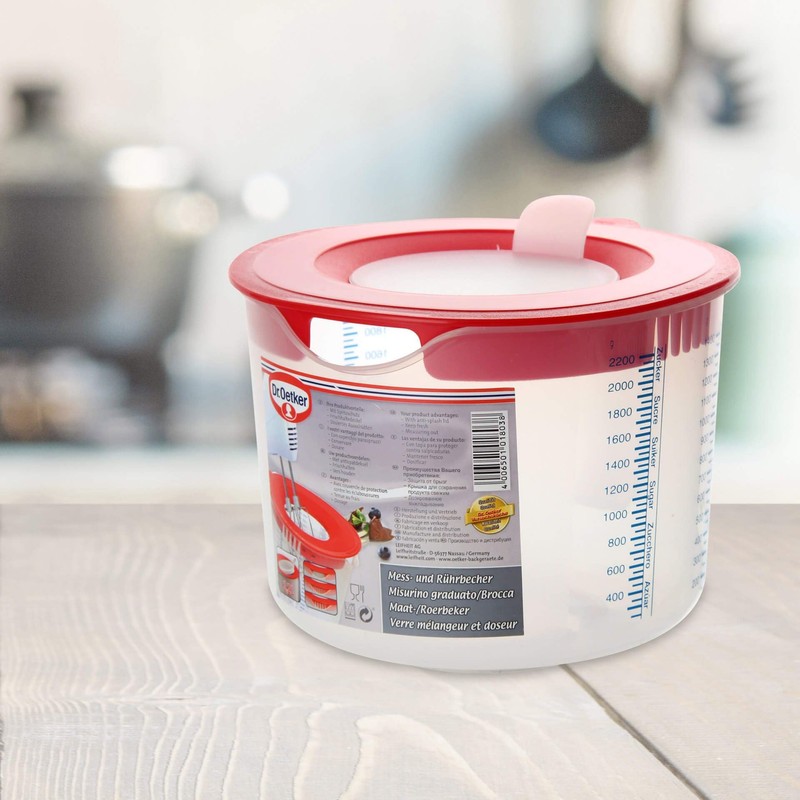 Dr. Oetker Measuring and Mixing Spoon 2.2 Litres - Baking
