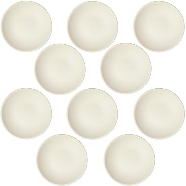 Set of 10 神仏 Hardware kawarake 2.5 Plate (No Glazed)