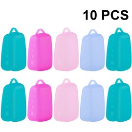 10 Piezas Funda para Cepillo de Dientes de Protector Portátil Camping y Viaje, Ventilada y Ligera, Cubierta para Higiene Bucal Color Aleatorio